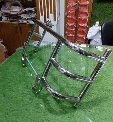 Premium SS Bunper For Royal Enfield All Model - Image 3